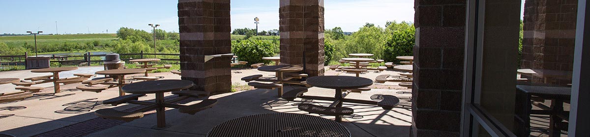 Image of Picnic Tables at Chisholm Trail Shopping Center